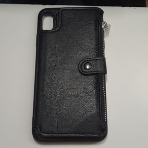 case for iphone xs max 6.5" color black new